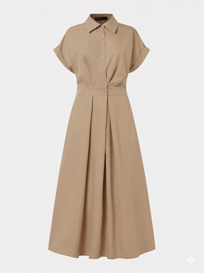 Elegant High-Waist Maxi Dress