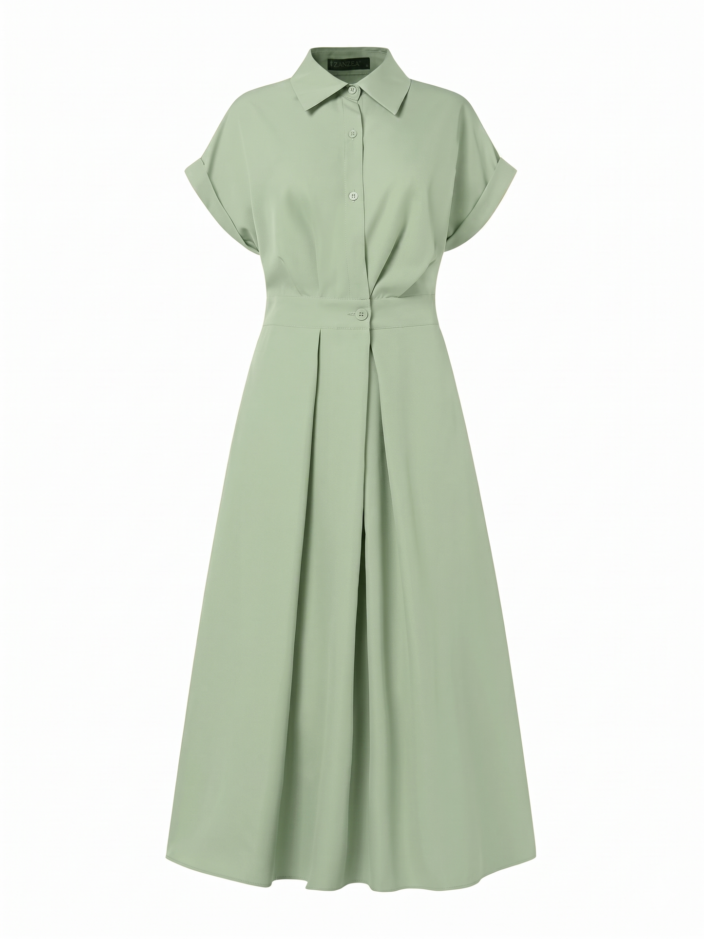 Elegant High-Waist Maxi Dress