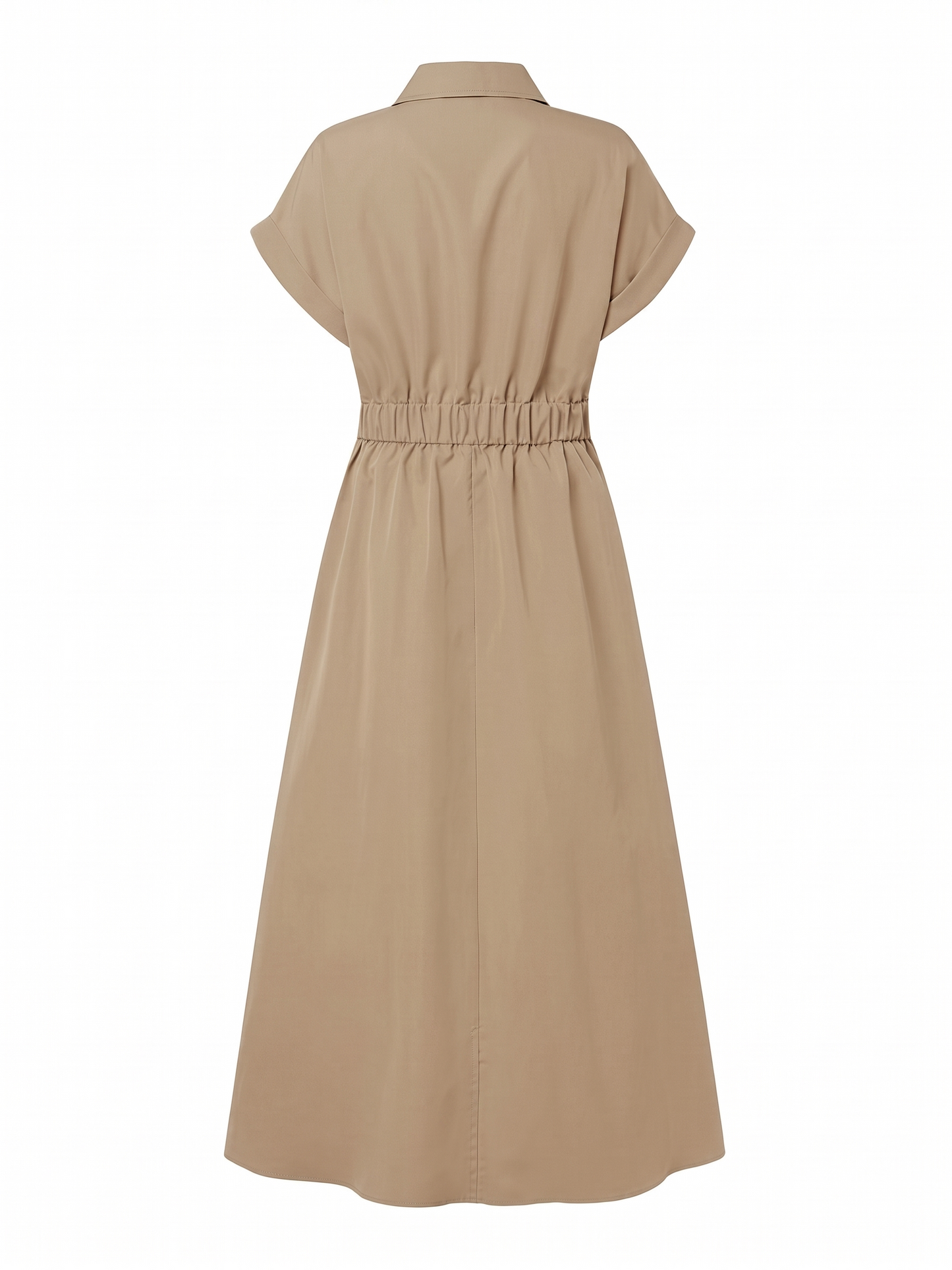 Elegant High-Waist Maxi Dress