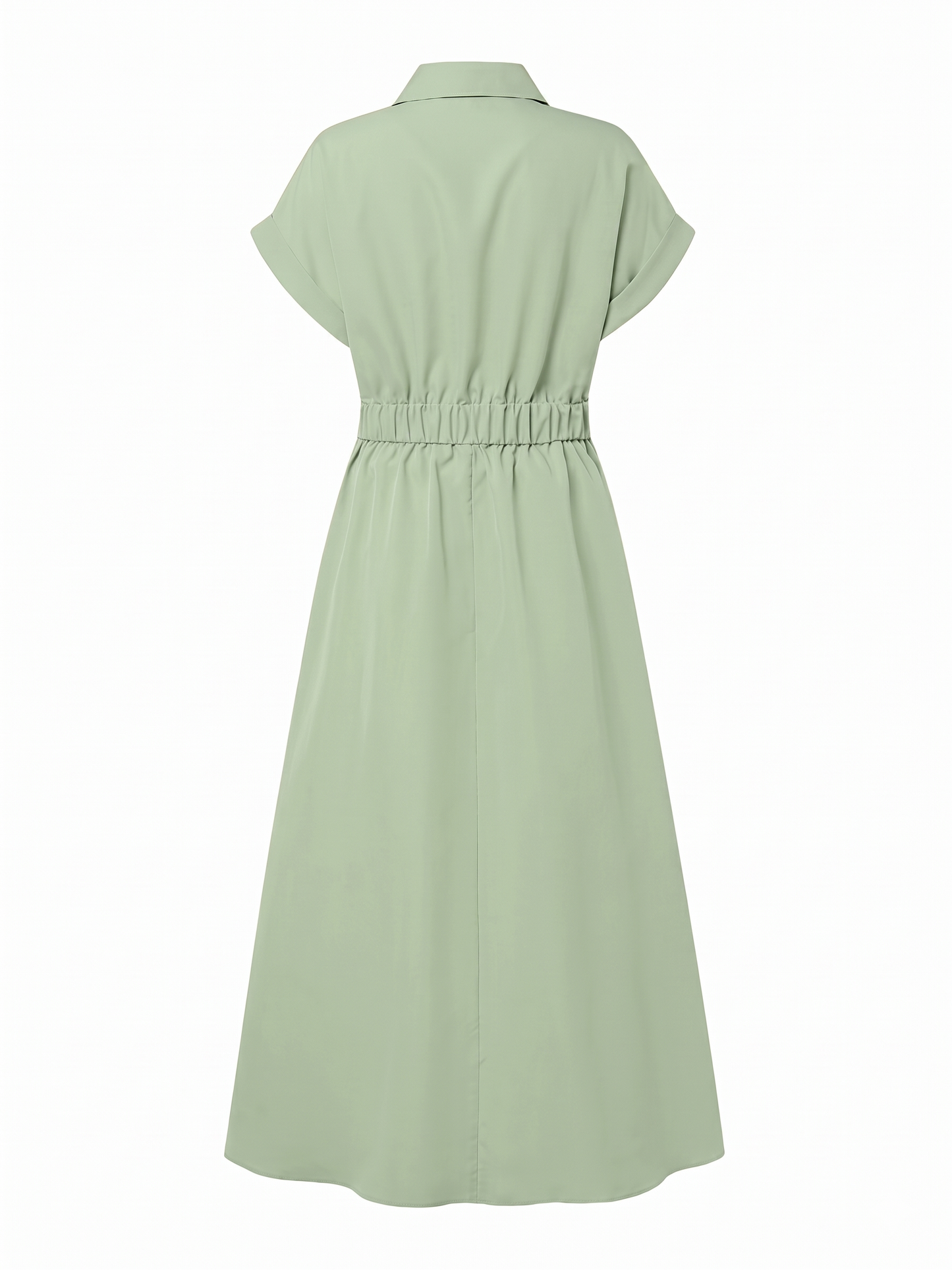 Elegant High-Waist Maxi Dress