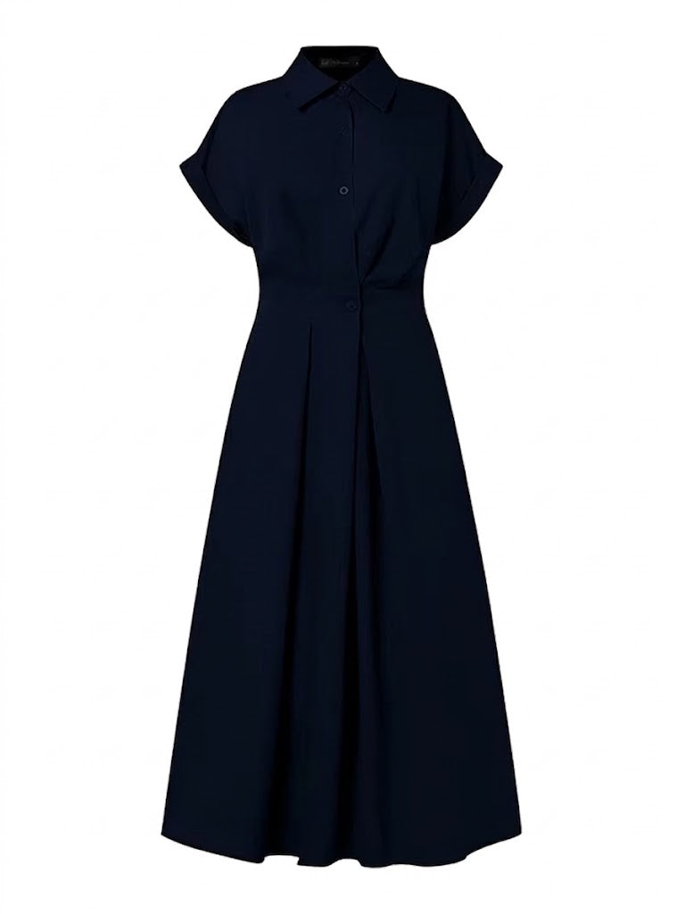 Elegant High-Waist Maxi Dress