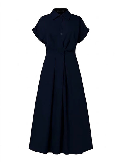 Elegant High-Waist Maxi Dress