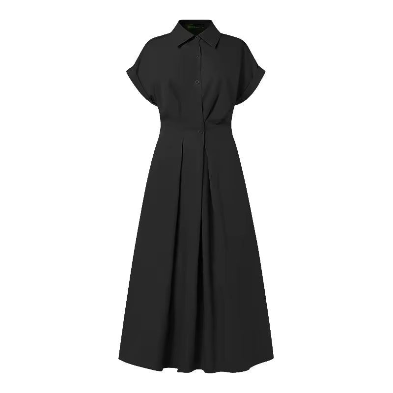 Elegant High-Waist Maxi Dress